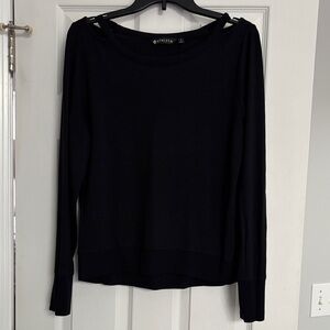 Athleta Black Long Sleeve sweatshirt